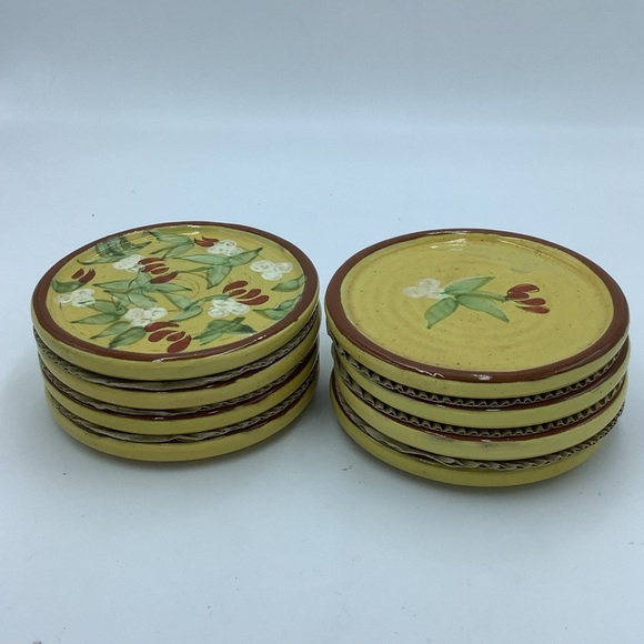 Eight Artland Margaux Ceramic Coasters - Picture 1 of 12